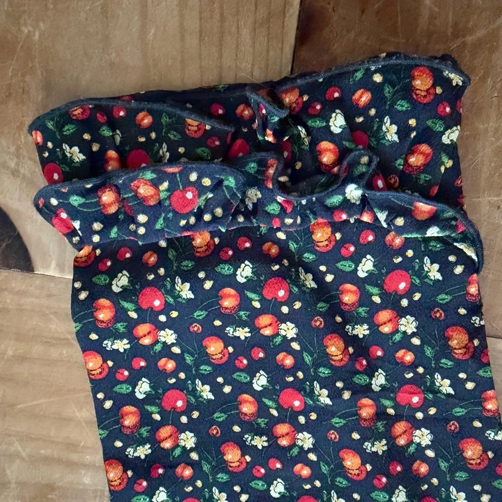 A.P.C. Silk Cherry Dress - Picture 6 of 7